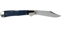 Case Mini Copperlock Navy Blue Synthetic, 23616, 41749L SS Pocket Knife -Knifeshop CE23616 02 case