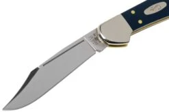 Case Mini Copperlock Navy Blue Synthetic, 23616, 41749L SS Pocket Knife -Knifeshop CE23616 03 case