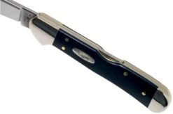 Case Mini Copperlock Navy Blue Synthetic, 23616, 41749L SS Pocket Knife -Knifeshop CE23616 06 case