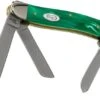 Case Medium Stockman SparXX Green Pearl Kirinite Smooth, 27373, 10318 SS Pocket Knife -Knifeshop CE27373 01 case