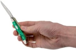 Case Medium Stockman SparXX Green Pearl Kirinite Smooth, 27373, 10318 SS Pocket Knife 11 Case Medium Stockman SparXX Green Pearl Kirinite Smooth, 27373, 10318 SS Pocket Knife -Knifeshop CE27373 05 case