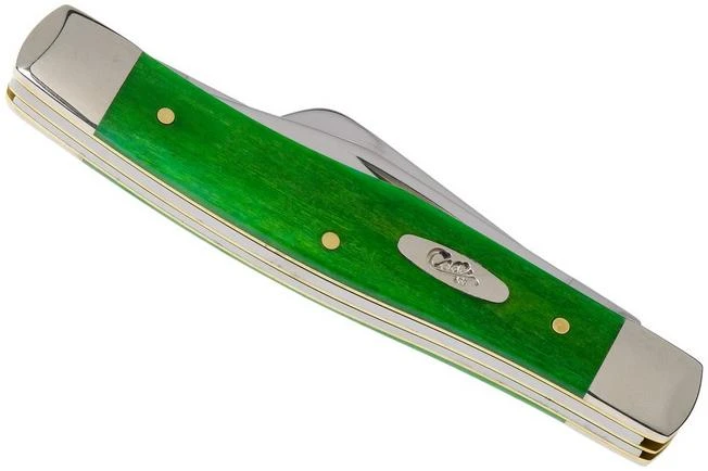 Case Medium Stockman Brilliant Green Bone, Smooth, 52821, 63032 SS Pocket Knife 6 Case Medium Stockman Brilliant Green Bone, Smooth, 52821, 63032 SS Pocket Knife - Image 4