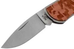 Case X Woodchuck Executive Lockback Brushed Stainless, Camo, 64323, M1300L SS Pocket Knife -Knifeshop CE64323 03 case knives