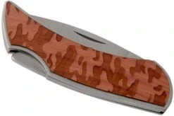 Case X Woodchuck Executive Lockback Brushed Stainless, Camo, 64323, M1300L SS Pocket Knife -Knifeshop CE64323 04 case knives