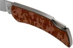 Case X Woodchuck Executive Lockback Brushed Stainless, Camo, 64323, M1300L SS Pocket Knife -Knifeshop CE64323 06 case knives