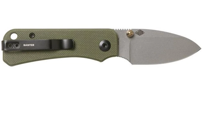 Civivi Baby Banter C19068S-5 Green G10, Stonewashed Pocket Knife, Ben Petersen Design 4 Civivi Baby Banter C19068S-5 Green G10, Stonewashed Pocket Knife, Ben Petersen Design - Image 2