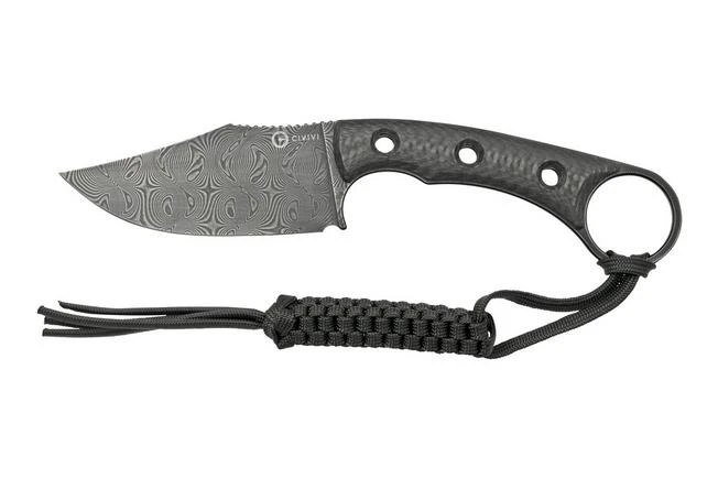 Civivi Midwatch C20059B-DS1 Carbon Fiber Damast, Fixed Knife 3 Civivi Midwatch C20059B-DS1 Carbon Fiber Damast, Fixed Knife