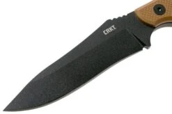 CRKT Ramadi Coyote Brown 2083 Fixed Knife, Darrin William Sirois Design -Knifeshop CK 2083 03 crkt
