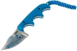 CRKT Minimalist Bowie Cthulhu 2387O Neck Knife, Alan Folts Design -Knifeshop CK 2387O 03 crkt