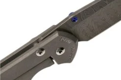 Chris Reeve Sebenza 31 Large Plain Ladder Damascus L31-1004 Pocket Knife -Knifeshop CRL31 1004 06 chris chreeve knives