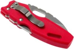 Cold Steel Mini Tuff Lite 20MTR Red Pocket Knife -Knifeshop CS20MTR 04 cold steel