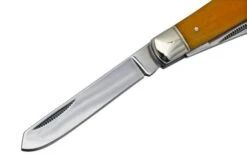 Cold Steel Mini Trapper FL-MTRPR-Y Yellow Bone, Pocket Knife -Knifeshop CSFLMTRPRY 03 coldsteel