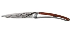 Deejo Tattoo 37g, Rosewood, Tree 1CB022-R Pocket Knife