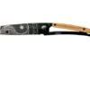 Deejo Tattoo Black 37g, Olive, Yin & Yang 1GB000149 Pocket Knife -Knifeshop DJ1GB000149 01 deejo