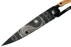 Deejo Tattoo Black 37g, Olive, Yin & Yang 1GB000149 Pocket Knife 11 Deejo Tattoo Black 37g, Olive, Yin & Yang 1GB000149 Pocket Knife -Knifeshop DJ1GB000149 03 deejo