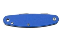 ESEE Churp EE-CH-06 D2, Blue Micarta Pocket Knife -Knifeshop EE CH 06 04 esee