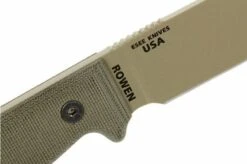 ESEE Model 4 Desert Tan 4P-KO-DT Survival Knife Without Sheath -Knifeshop EE ESEE 4P KO DT 05 esee knives model 4 ee esee 4p ko dt d5