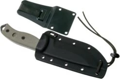 ESEE Model 5 OD Blade, Desert Tan Handle 5P-OD Met Kydex Sheath+ Belt Clip -Knifeshop EE ESEE 5P OD 08 esee knives v2018