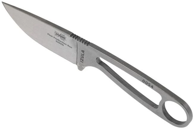 ESEE Izula Stainless IZULA-35V CPM S35VN Neck Knife With Black Sheath 6 ESEE Izula Stainless IZULA-35V CPM S35VN Neck Knife With Black Sheath - Image 4