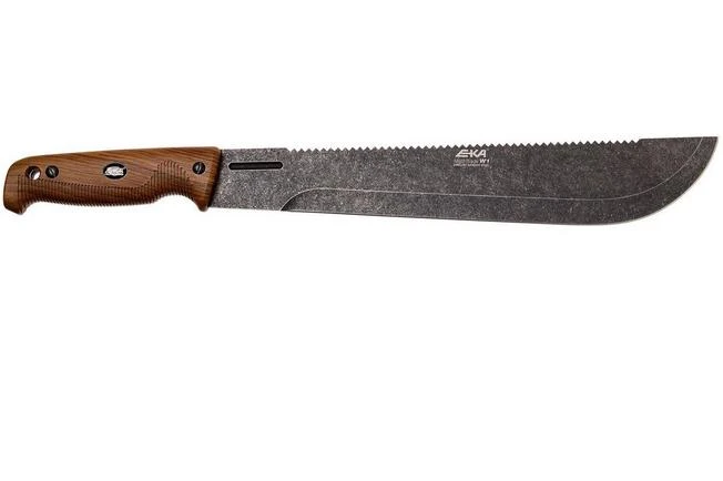 EKA MachBlade W1 Machete, G10 Wood Pattern, 814602 4 EKA MachBlade W1 Machete, G10 Wood Pattern, 814602 - Image 2