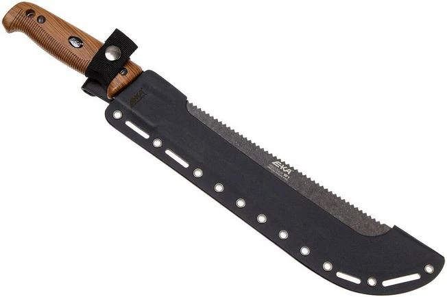 EKA MachBlade W1 Machete, G10 Wood Pattern, 814602 10 EKA MachBlade W1 Machete, G10 Wood Pattern, 814602 - Image 8