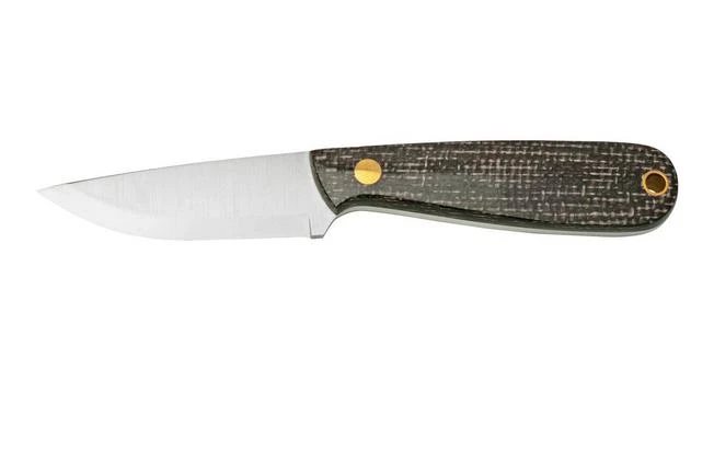 BRISA Necker 70 Bison Micarta, Leather Sheath 3 BRISA Necker 70 Bison Micarta, Leather Sheath