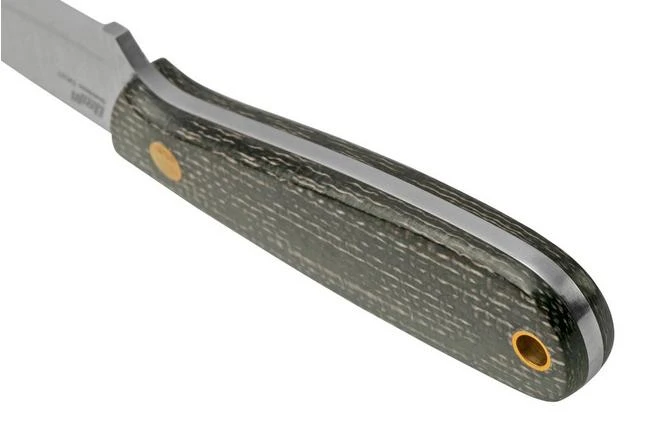 BRISA Necker 70 Bison Micarta, Leather Sheath 6 BRISA Necker 70 Bison Micarta, Leather Sheath - Image 4