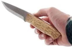 Brisa Trapper 95 - O1 Scandi- Curly Birch - 2054 15 Brisa Trapper 95 - O1 Scandi- Curly Birch - 2054 -Knifeshop ENZ 2054 06 enzo enz 2054 06