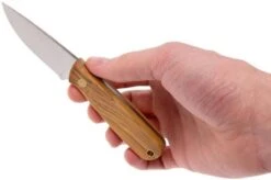 Brisa Necker 70 Flat - Olive - Leather Sheath - 9813 15 Brisa Necker 70 Flat - Olive - Leather Sheath - 9813 -Knifeshop ENZ 9813 06 enzo enz 9813 06