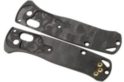 Flytanium Benchmade Mini-Bugout Scales, Raindrop Carbon Fibre -Knifeshop FLY 781 02 flytanium