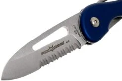 Fox 233B Sailing Knife, Blue Aluminum -Knifeshop FO233B 03 fox sailing knife fo233b 03