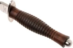 Fox Fairbairn Sykes FX-593 Wallnut Handle, Hill Knives Design 12 Fox Fairbairn Sykes FX-593 Wallnut Handle, Hill Knives Design -Knifeshop FOFX 593 04 fox knives fairbairn fofx 593 04