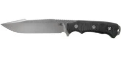 Rick Hinderer Fieldtac 6” Harpoon Spearpoint Stonewash Black Micarta Survival Knife