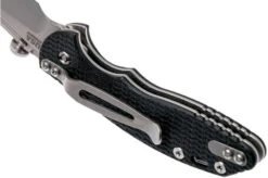 Rick Hinderer XM Slippy 3" Slicer 20CV Black G10 Slipjoint Pocket Knife -Knifeshop HRK SLIPPY SLI BK 05 rick hinderer hrk slippy sli bk 05