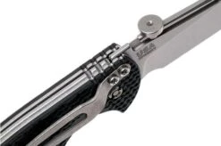 Rick Hinderer XM Slippy 3" Slicer 20CV Black G10 Slipjoint Pocket Knife -Knifeshop HRK SLIPPY SLI BK 06 rick hinderer hrk slippy sli bk 06