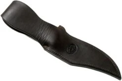 Rick Hinderer Ranch Bowie Burgundy Canvas Micarta, Battle Black, Bowie Knife -Knifeshop HRK TRB BB BM 08 rick hinderer knives