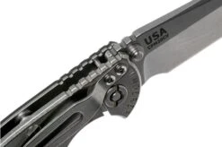 Rick Hinderer XM18 3.0” Spearpoint Non-Flipper CPM 20CV Black G10 Pocket Knife -Knifeshop HRK XM18 3 SP NF BK 06 rick hinderer knives