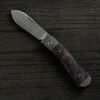 Jack Wolf K9 Jack, Red Dark Matter Fat Carbon K9-01-DMR Slipjoint Pocket Knife -Knifeshop JW K9 01 DMR 01 jackwolf