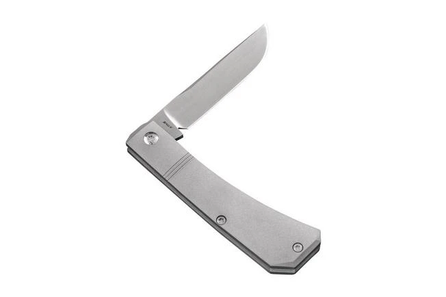 Jack Wolf Pioneer Jack PIONE-01-TI-SM Titanium Smooth, Slipjoint Pocket Knife 4 Jack Wolf Pioneer Jack PIONE-01-TI-SM Titanium Smooth, Slipjoint Pocket Knife - Image 2