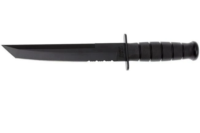 KA-BAR Tanto 1245 Partly Serrated, Kydex Sheath 3 KA-BAR Tanto 1245 Partly Serrated, Kydex Sheath