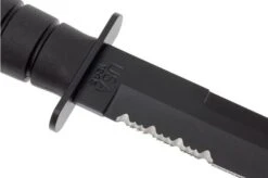 KA-BAR Tanto 1245 Partly Serrated, Kydex Sheath 13 KA-BAR Tanto 1245 Partly Serrated, Kydex Sheath -Knifeshop KA1245 03 ka bar ka1245 03