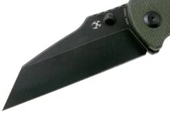 Kansept Main Street T1015A2 Black, Green Micarta Pocket Knife, Dirk Pinkerton Design 12 Kansept Main Street T1015A2 Black, Green Micarta Pocket Knife, Dirk Pinkerton Design -Knifeshop KST1015A2 03 kansept knives