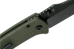 Kansept Main Street T1015A2 Black, Green Micarta Pocket Knife, Dirk Pinkerton Design 15 Kansept Main Street T1015A2 Black, Green Micarta Pocket Knife, Dirk Pinkerton Design -Knifeshop KST1015A2 06 kansept knives