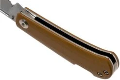 Kansept Wedge T2026B9 Yellow Brown G10 Pocket Knife, Nick Swan Design 14 Kansept Wedge T2026B9 Yellow Brown G10 Pocket Knife, Nick Swan Design -Knifeshop KST2026B9 05 kansept