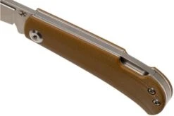 Kansept Wedge T2026B9 Yellow Brown G10 Pocket Knife, Nick Swan Design 16 Kansept Wedge T2026B9 Yellow Brown G10 Pocket Knife, Nick Swan Design -Knifeshop KST2026B9 07 kansept