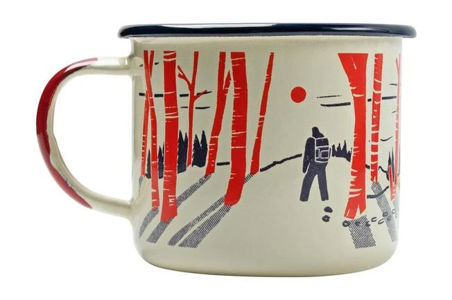 Knivesandtools Enamel Mug E-MG-L-01, Large 10 Cm, Enamel Mug 3 Knivesandtools Enamel Mug E-MG-L-01, Large 10 Cm, Enamel Mug