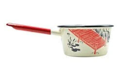 Knivesandtools Enamel Saucepan E-SP14-01, 14 Cm, Enamel Sauce Pan -Knifeshop KT E SP14 01 02 kato
