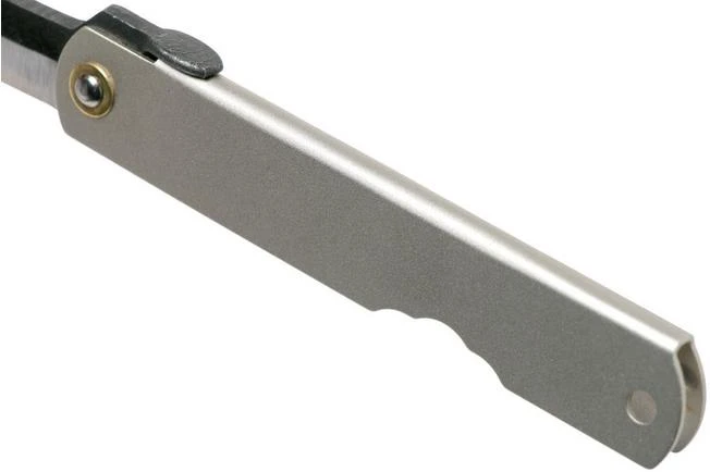 Higonokami Pocket Knife 7.3 Cm HIGOC10B, Blue Paper Steel, Silver Matte Steel 8 Higonokami Pocket Knife 7.3 Cm HIGOC10B, Blue Paper Steel, Silver Matte Steel - Image 6