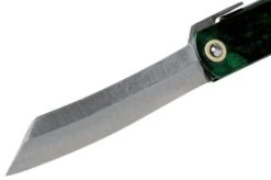 Higonokami Pocket Knife 7.3 Cm HIGOCJ, Blue Paper Steel, Jade Black Green Glitter Enamel 12 Higonokami Pocket Knife 7.3 Cm HIGOCJ, Blue Paper Steel, Jade Black Green Glitter Enamel -Knifeshop KT HIGOCJ 03 higonokami