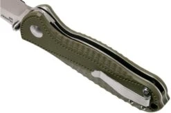 Kizer Vanguard Hunter Small V3416C2 Green Pocket Knife -Knifeshop KZV3416C2 05 kizer